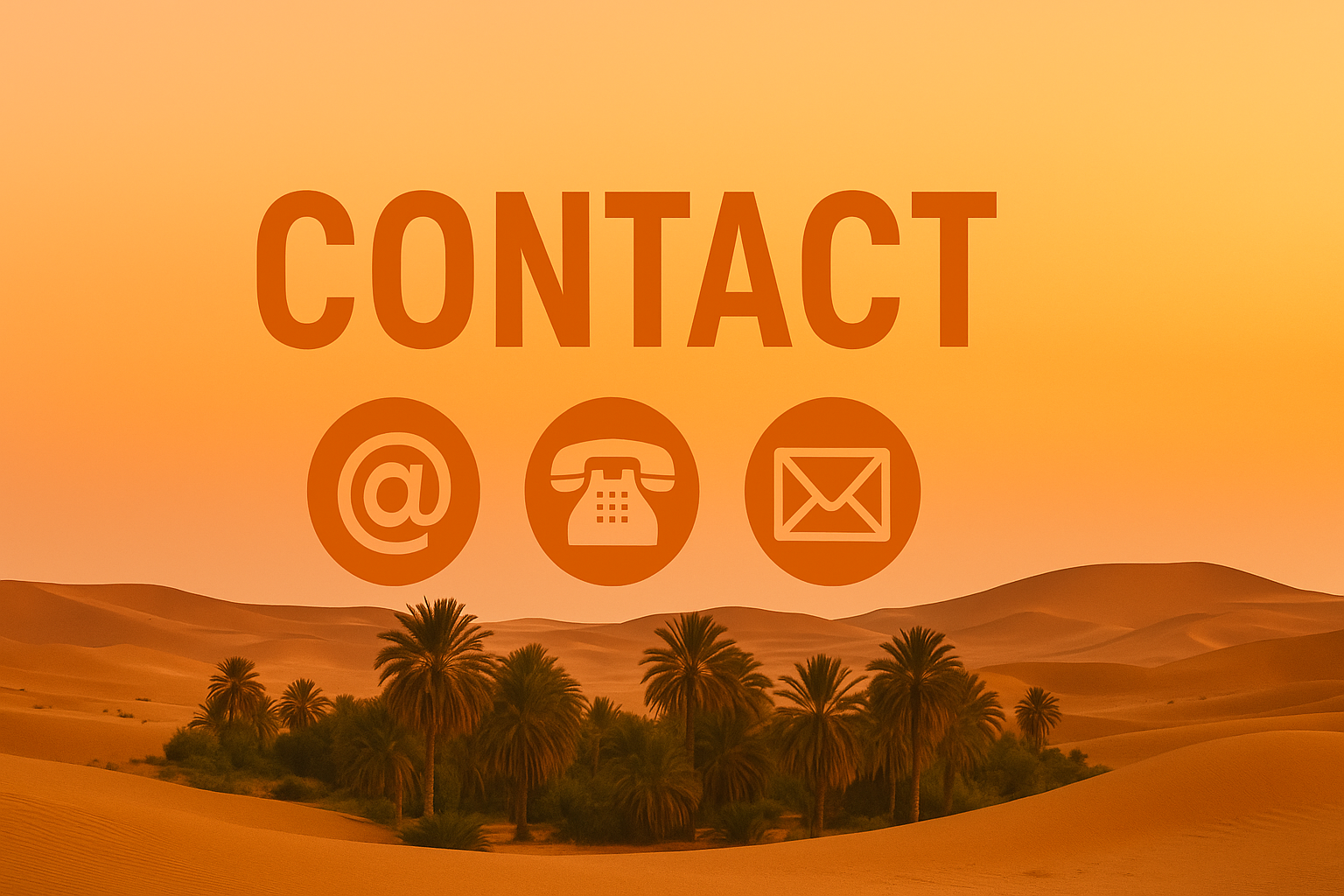 Bannière Contact