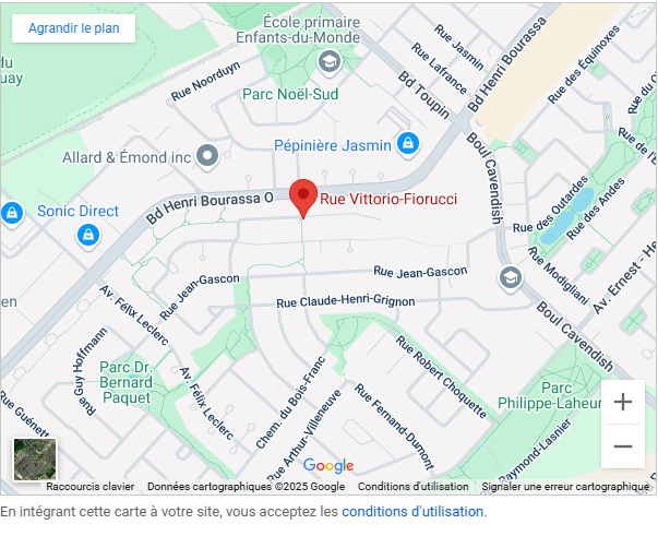 Map de l'adresse